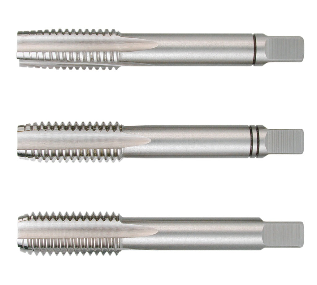 Handtappenset M22 HSS-G geslepen DIN 352 3 delig - Weldingshop