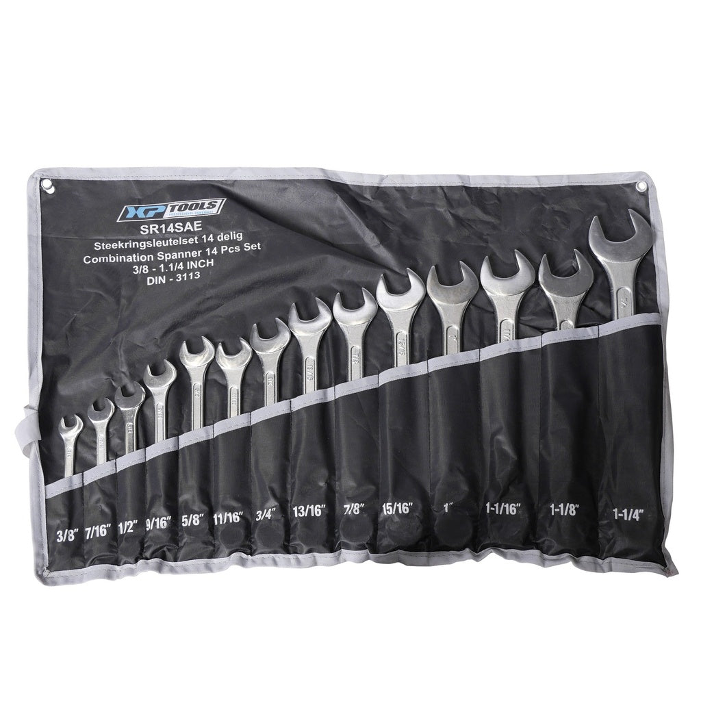 Steekringsleutelset inch maten 14 delig - Weldingshop