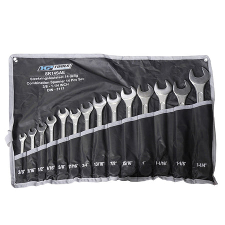 Steekringsleutelset inch maten 14 delig - Weldingshop