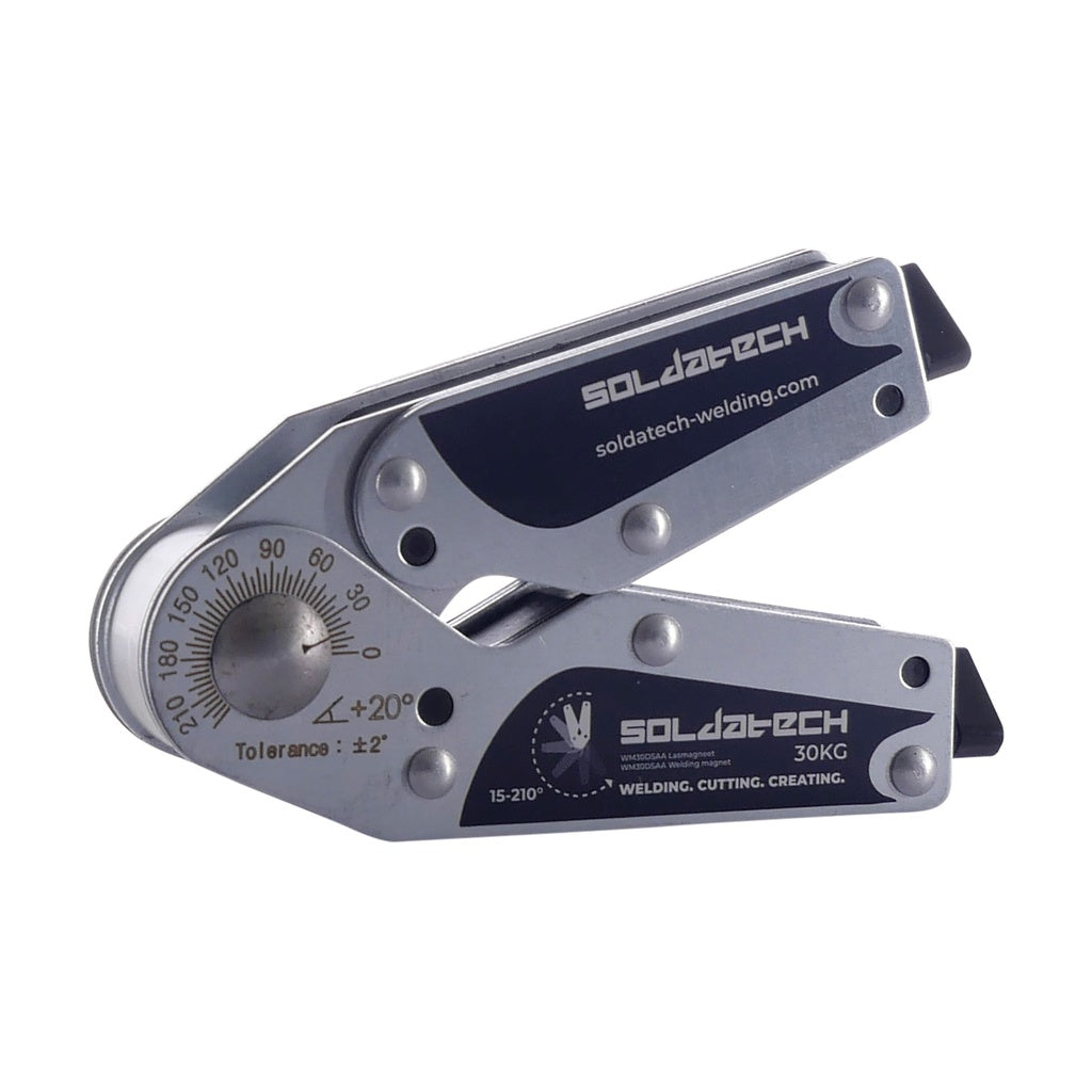 Lasmagneet verstelbaar schakelbaar 30kg - Weldingshop