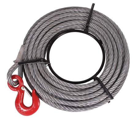 Staalkabel 20m voor 800kg staaldraadtakel - Weldingshop