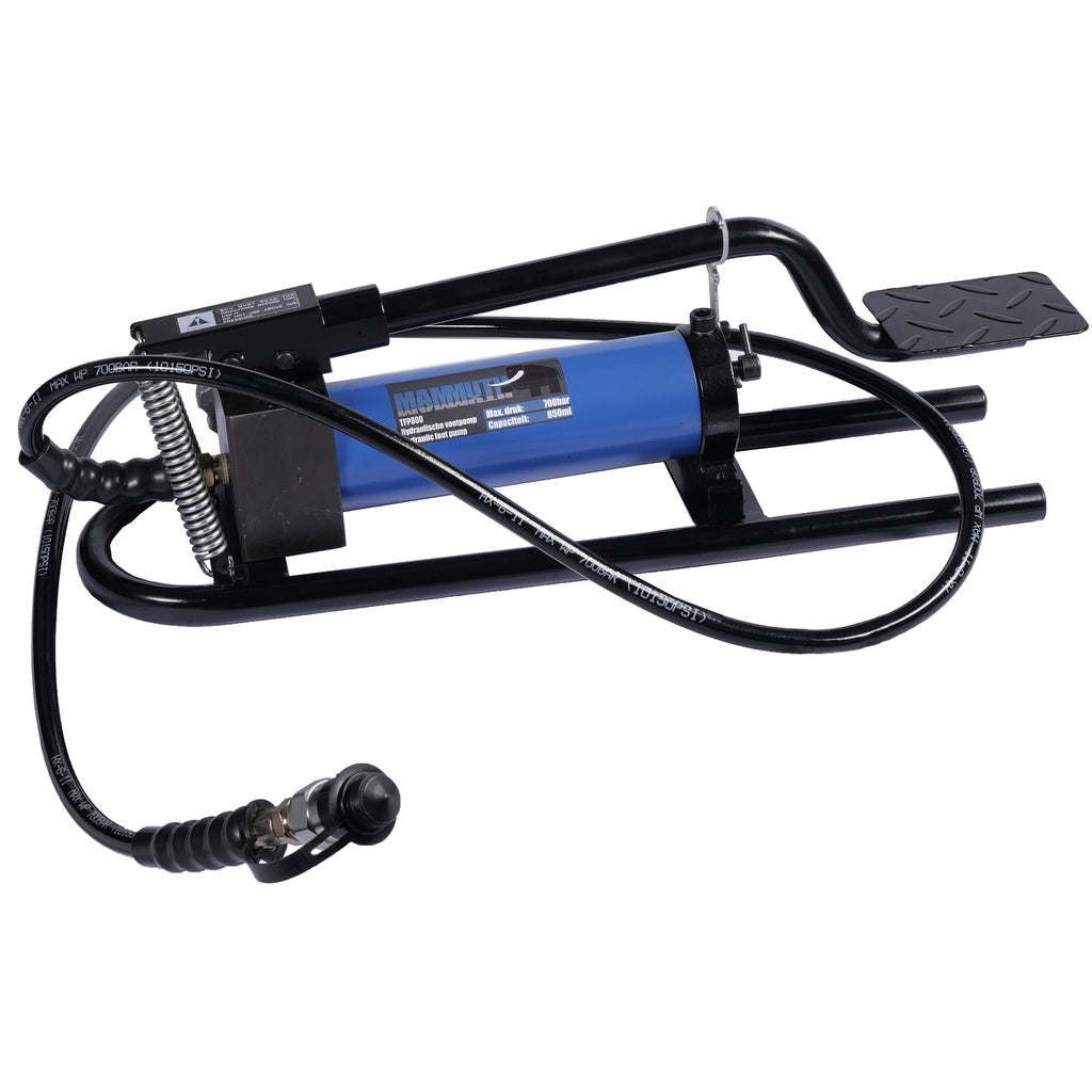 Hydraulische voetpomp 700 bar 850ml - Weldingshop