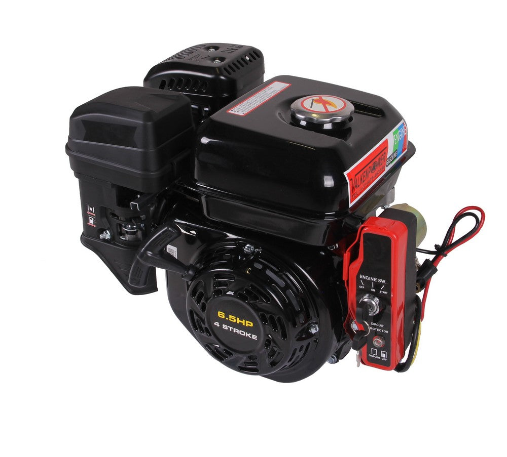 Benzinemotor E-start 6.5pk asmaat 19,05mm - Weldingshop