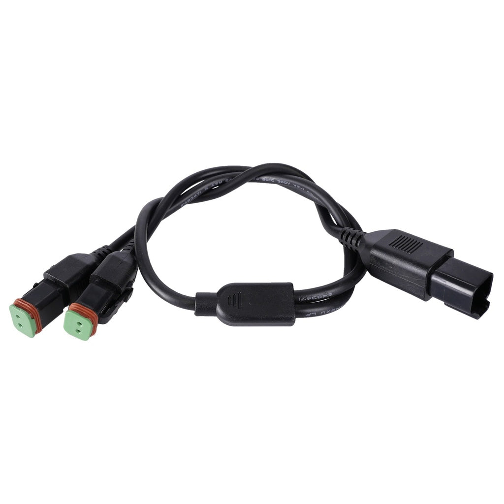 Splitter 2 polig van 1 naar 2 stekkers - Weldingshop