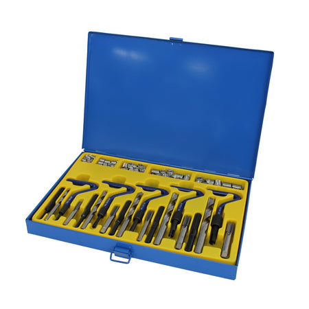 Schroefdraadreparatieset 80 delig engels - Weldingshop