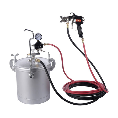 Verftank 10 liter met verfpistool - Weldingshop