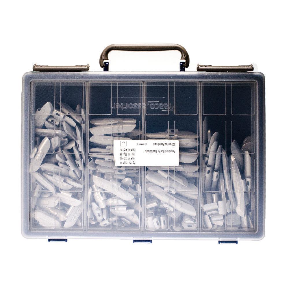 Assortimentskoffer wielgewichten 270 stuks - Weldingshop