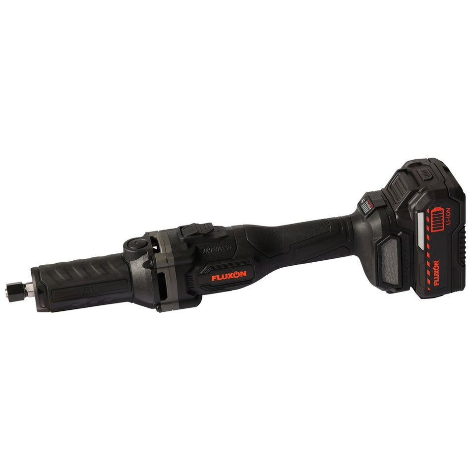 Fluxon accu stiftslijper incl. 4 Ah accu en lader - Weldingshop
