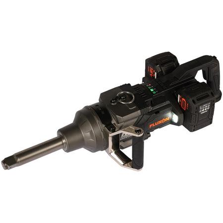 Fluxon accu slagmoersleutel 1” 4000 Nm incl. 4x 8 Ah accu en duosnellader - Weldingshop