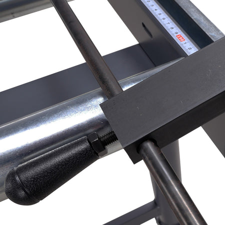 Rollenbaan 7 rollen 2m incl. schaalindeling - Weldingshop