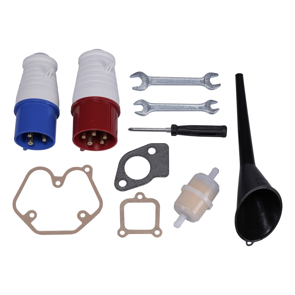 Diesel generator set geluidsgedempt 230V-400V 8kW - Weldingshop