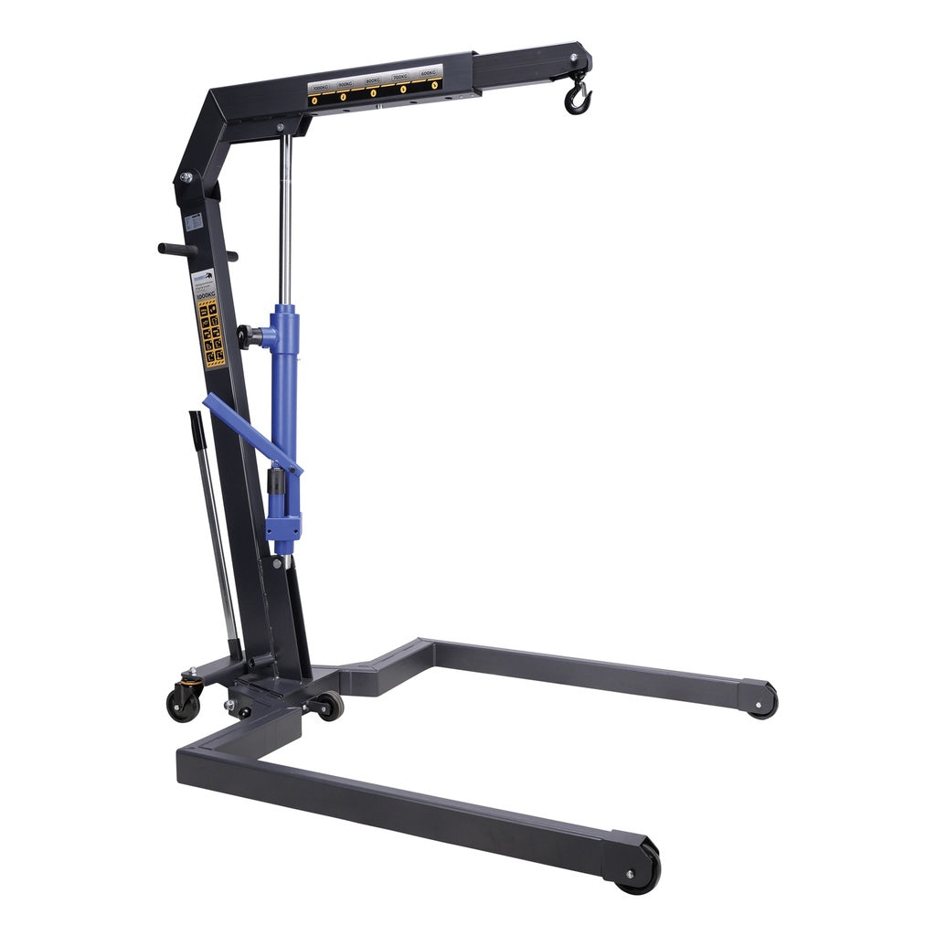 Werkplaatskraan snellift 1 ton parallel onderstel - Weldingshop