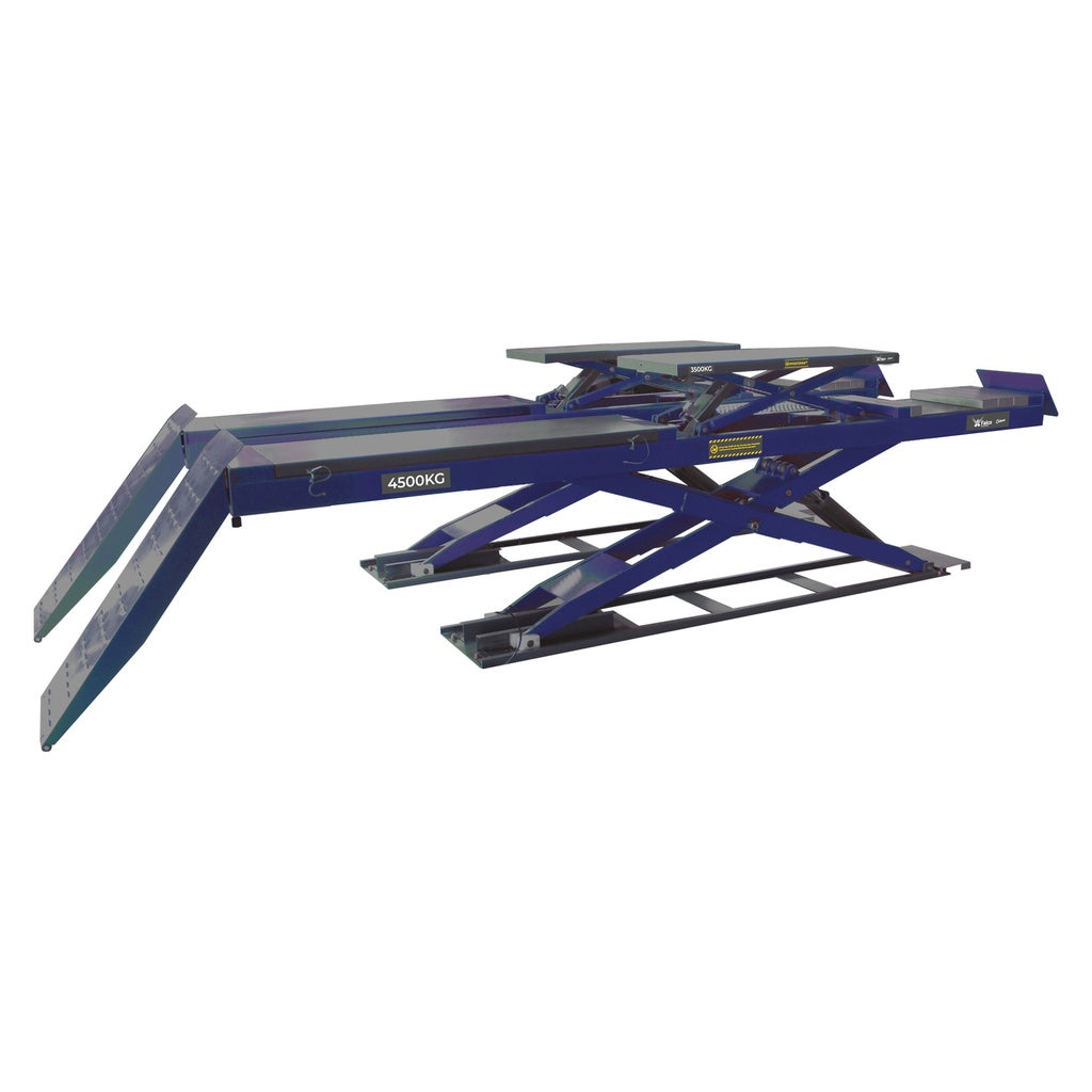 Dubbele schaarlift uitlijn 4500kg 400V - Weldingshop