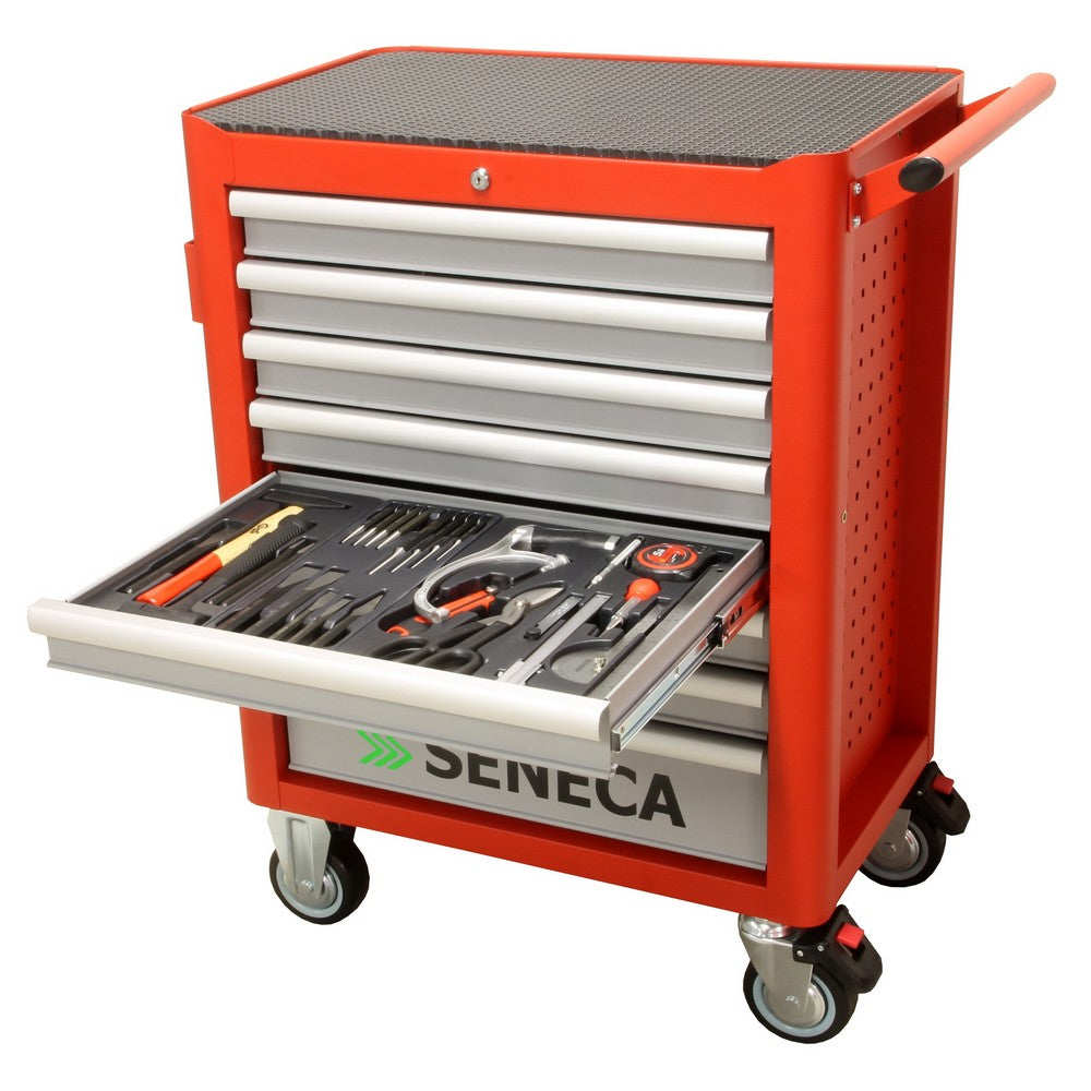 Gereedschapswagen 293 delig rood - Weldingshop