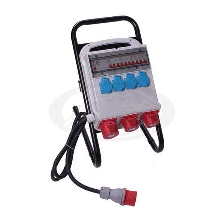 Verdeelkast met standaard 32A 230V 415V - Weldingshop