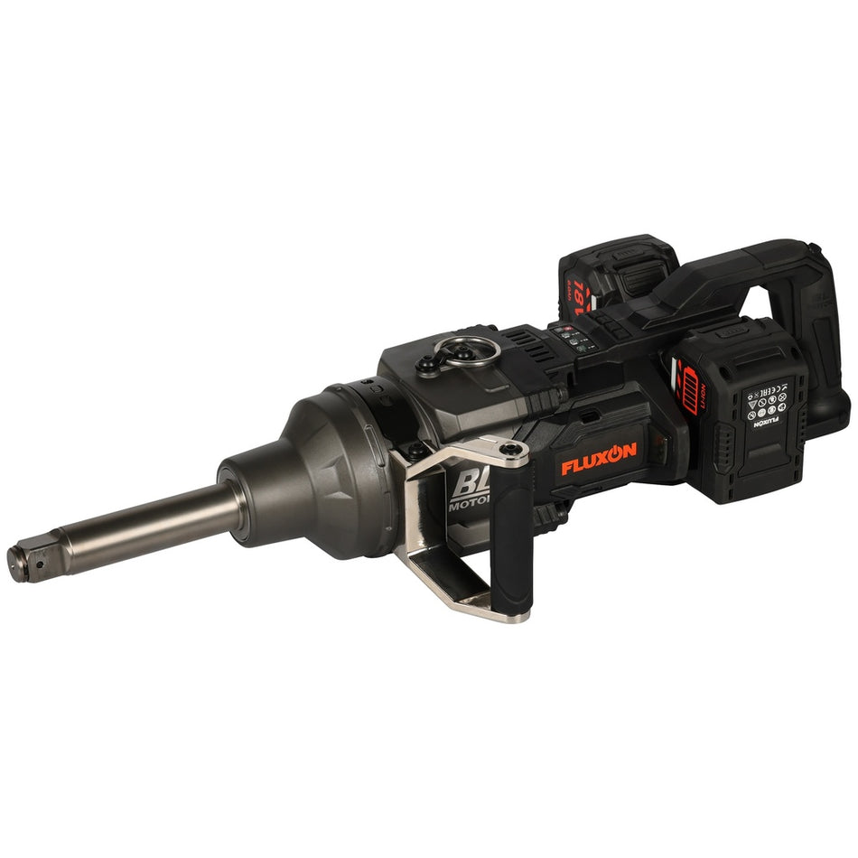 Fluxon accu slagmoersleutel 1” 4000 Nm incl. 4x 8 Ah accu en duosnellader - Weldingshop