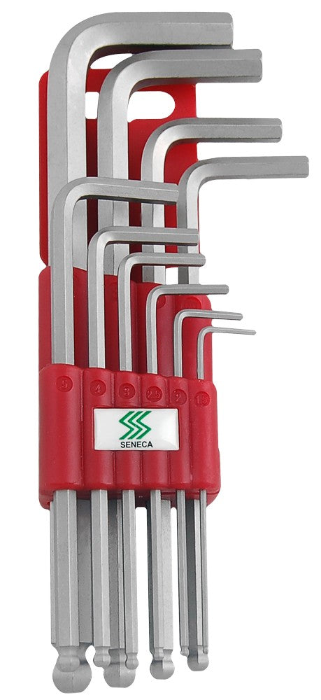 Inbussleutelset met bolkop 10 delig professioneel - Weldingshop