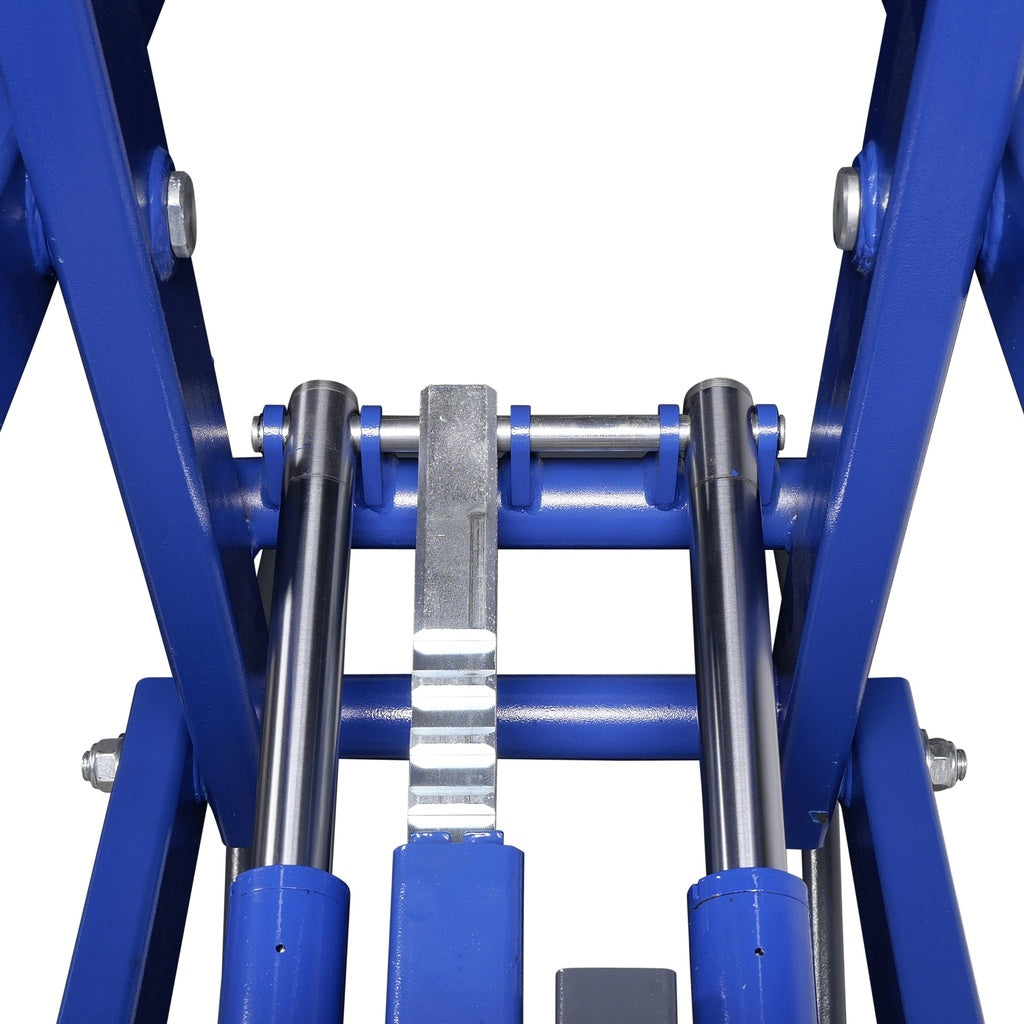 Mobiele schaarheftafel voor accupakketten motoren en versnellingsbakken 230V 1200kg - Weldingshop