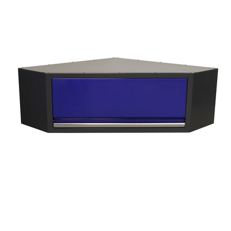 Wandkast voor hoekkast 1 deur BLAUW - Weldingshop