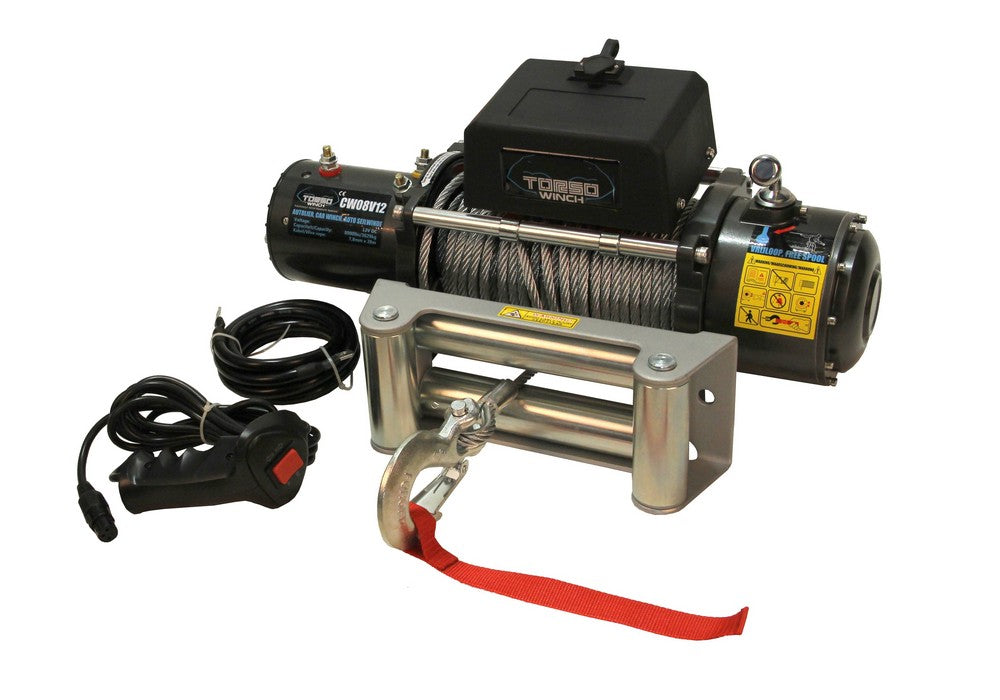 Elektrische lier 12V 3600kg - Weldingshop