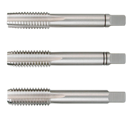 Handtappenset M22 HSS-G geslepen DIN 352 3 delig - Weldingshop