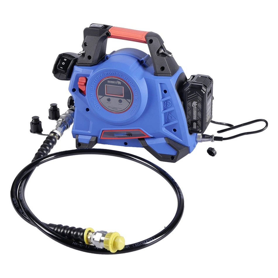 Hydraulische pomp op Accu 700 bar 700ml - Weldingshop