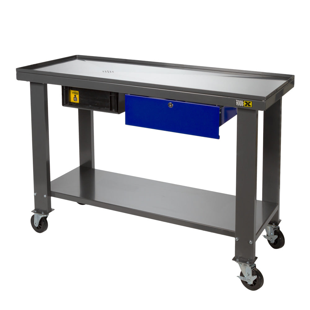 Werktafel met olie opvang - Weldingshop