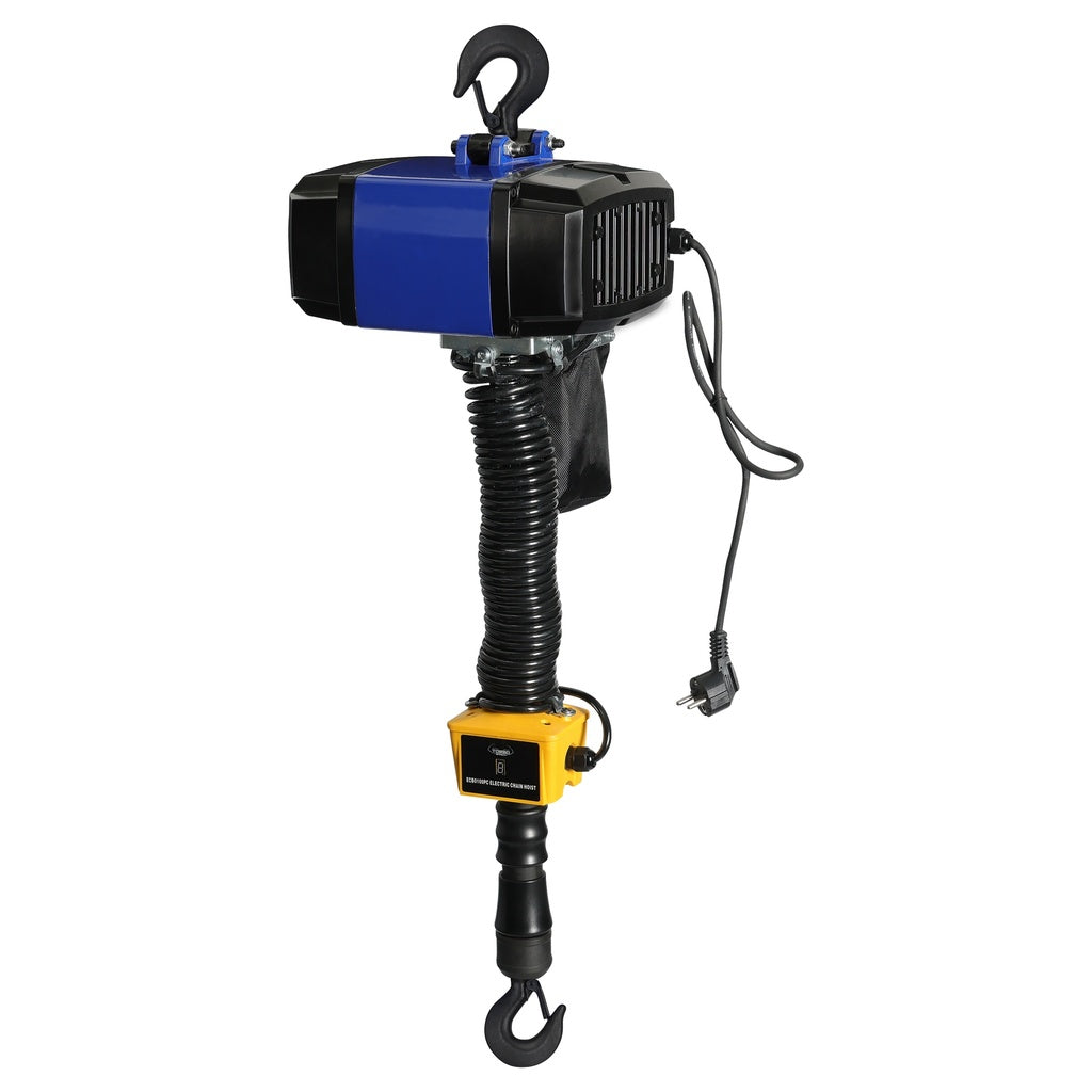Torso elektrische kettingtakel 100 kg met éénhandsbediening - Weldingshop