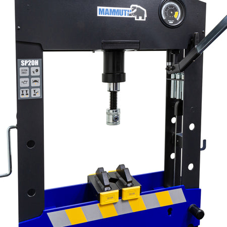 Werkplaatspers handbediend hydraulisch 20 ton - Weldingshop
