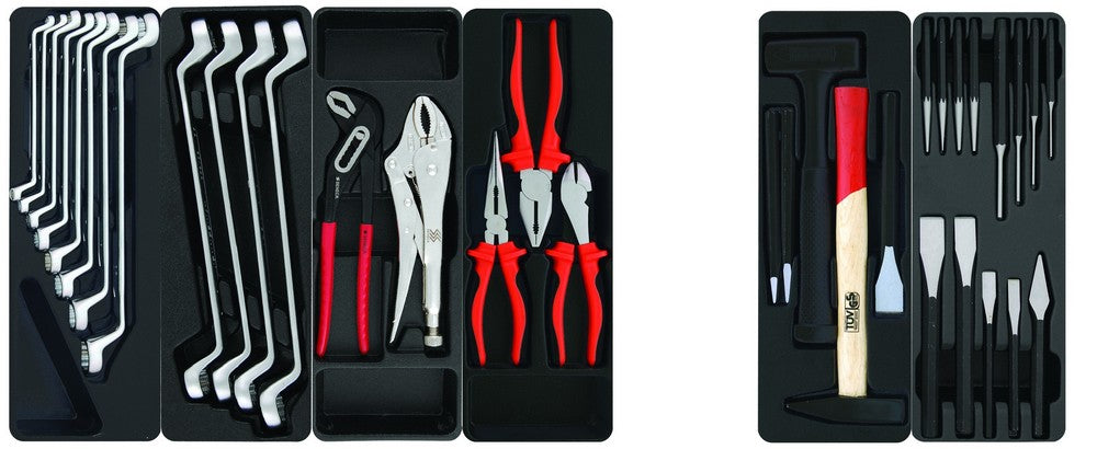 Gereedschapswagen jumbo 496delig - Weldingshop