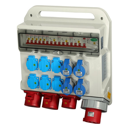 Fluxon Verdeelkast 63A 400V / 230V - Weldingshop