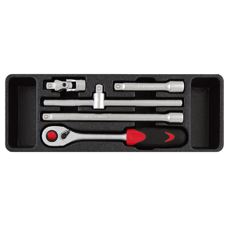 Accessoires set 1/2'' 5 delig
