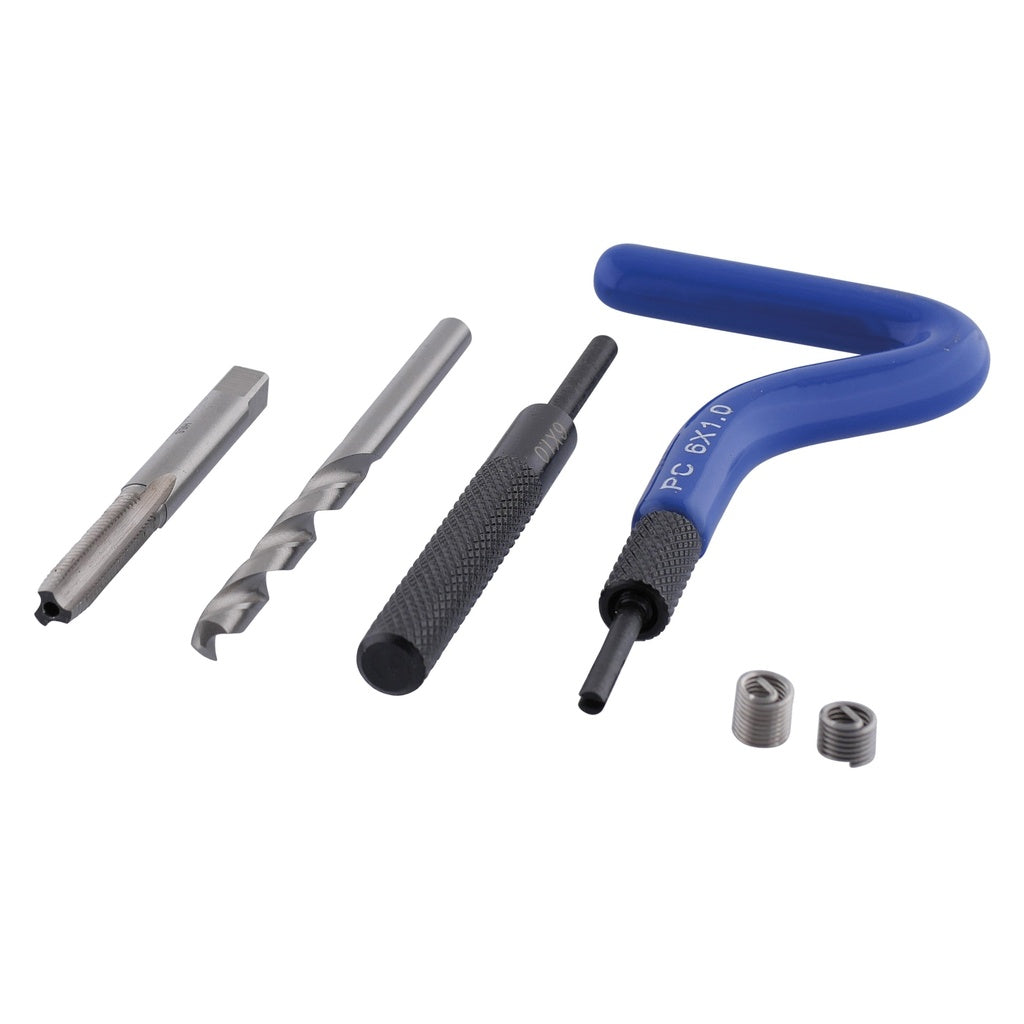 Metrische schroefdraad reparatiesets M6 x 1.0 - Weldingshop