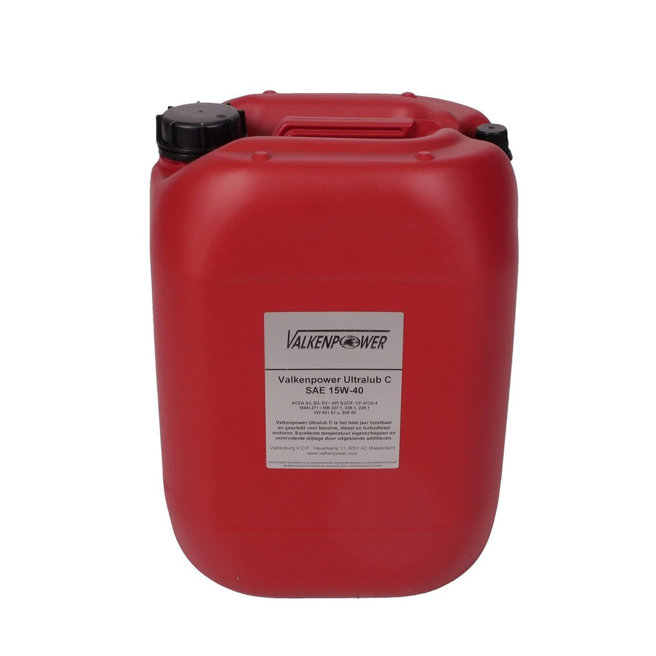 Motorolie Valkenpower Ultralub C SAE 15W-40 20L - Weldingshop