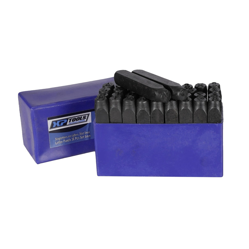 Slagletters en cijfers 36st 8mm - Weldingshop