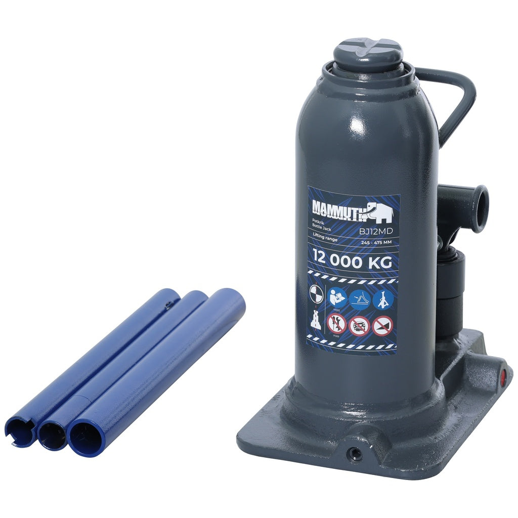 Mammuth potkrik 12 ton horizontaal/verticaal