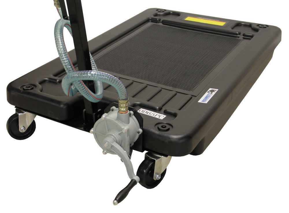 Olie opvangbak met handpomp 70liter - Weldingshop