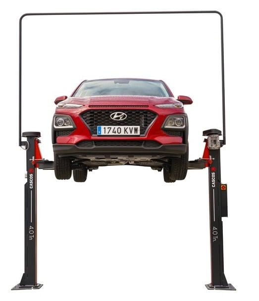 Twee koloms hefbrug 4000kg vloerloos Comfort Cascos