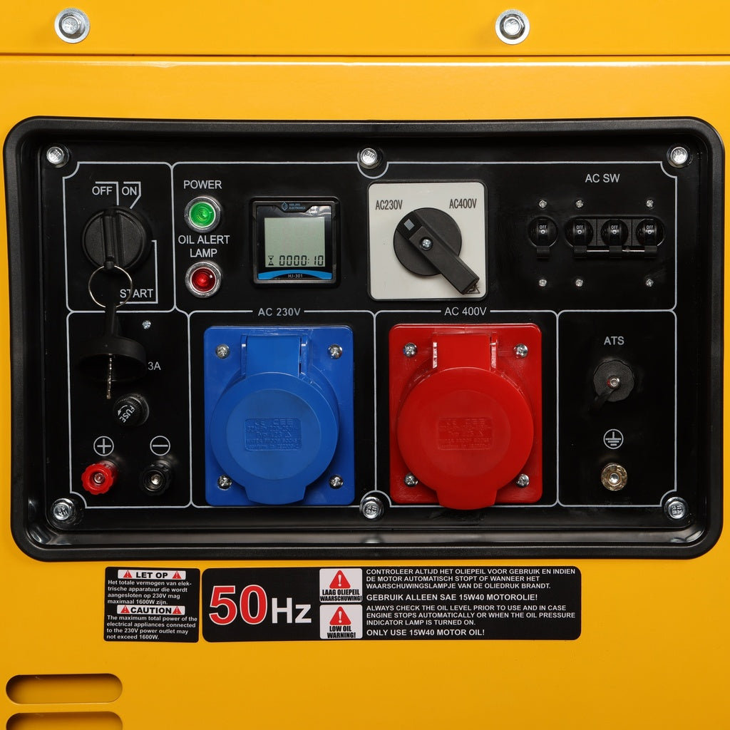 Dieselgenerator 8 kW geluidsgedempt - Weldingshop