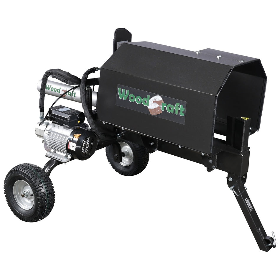 Woodcraft houtklover 12 ton elektrisch horizontaal