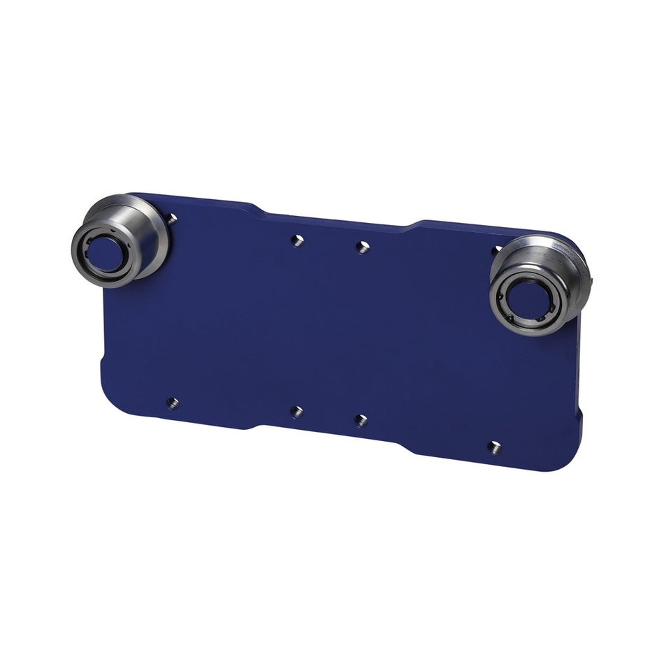 Korteplaat + cilindrische wielen voor putkrik - Weldingshop