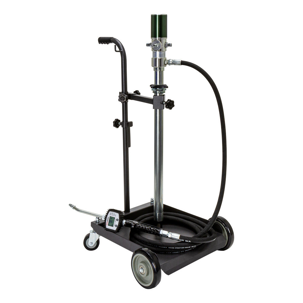 Verrijdbare olievatpomp voor vaten van 50 - 60ltr - Weldingshop