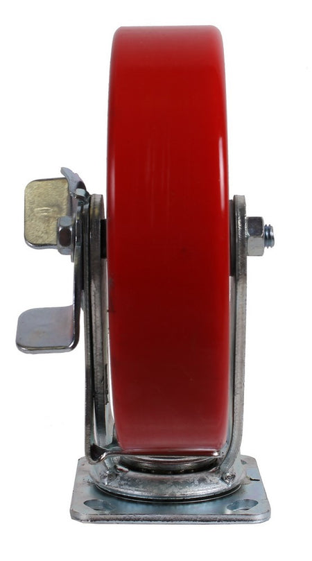 Zwenkwiel met rem 200 x 50mm PU - Weldingshop