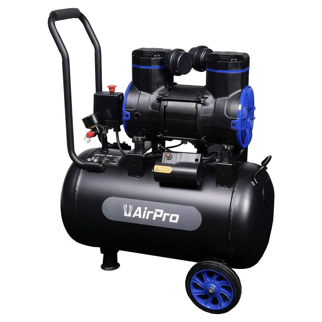 Compressor olievrij 2pk 35L tank 230V - Weldingshop