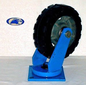 Zwenkwiel 250 x 70mm rubber