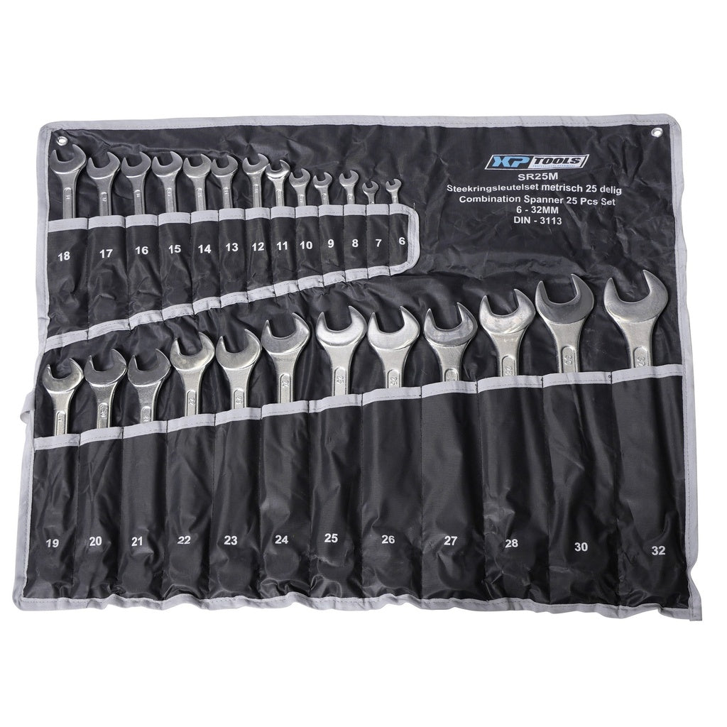 Steekringsleutelset metrisch 25 delig - Weldingshop