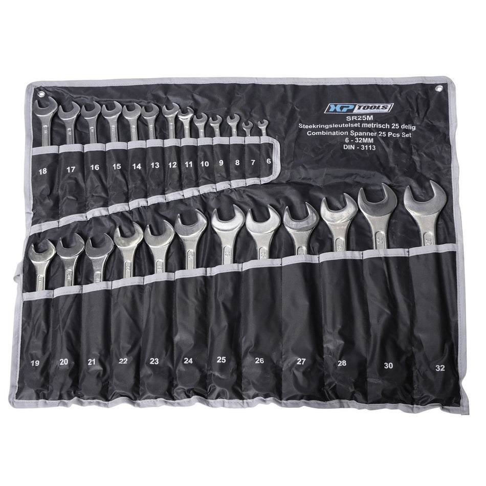 Steekringsleutelset metrisch 25 delig - Weldingshop