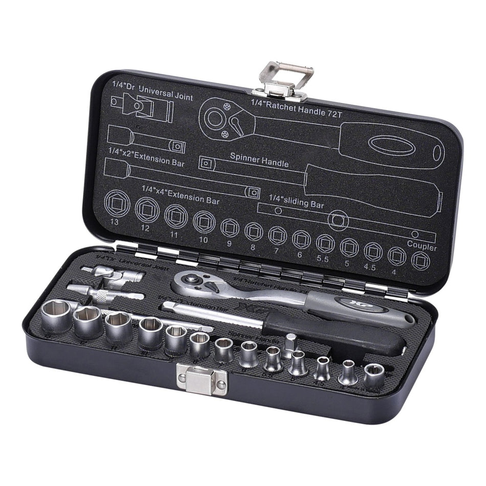 Doppendoos 1/4'' 20 dlg - Weldingshop