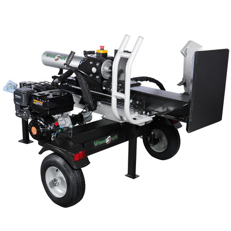 Woodcraft houtklover 35 ton benzine verticaal