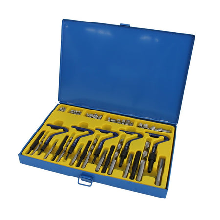 Schroefdraadreparatieset 80 delig metrisch - Weldingshop